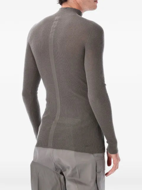 Rick Owens ribbed Lupetto sweater