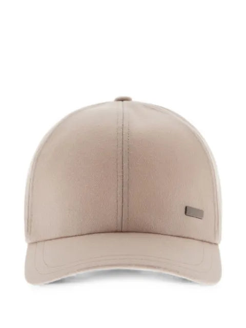 Herno logo-plaque baseball cap