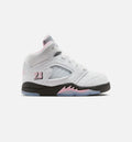Air Jordan 5 Retro Medium Soft Pink – Infant & Toddler Lifestyle Shoe | White/Black/Medium Soft Pink